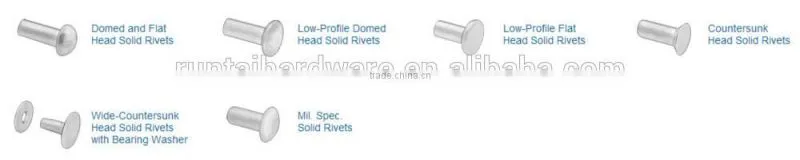 Copper pressing rivet