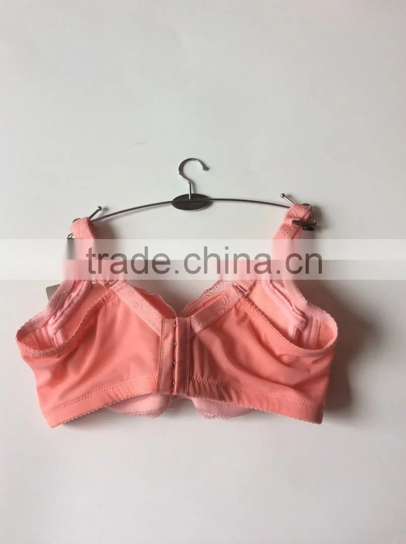 EXW Suitable for Any Market Beautiful Pink Lace Lady Bra
