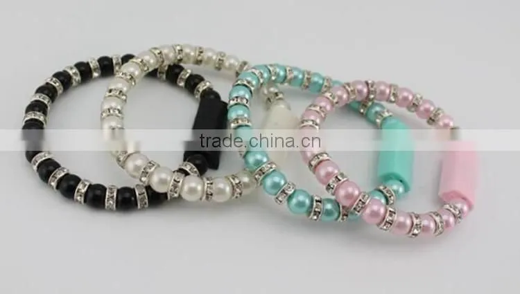 Cellphone cable bracelet wirstband cable usb charging cable