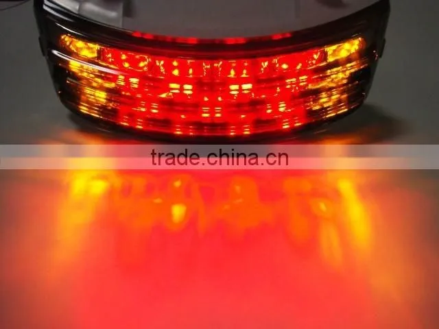 LED Motorcycle Integrated Tail Light for Harley Davidson street glide FLHX Tri-Bar 2006-2009