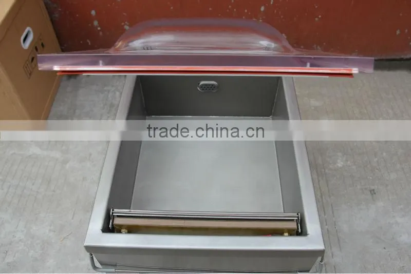 Large chamber vacuum food saver machine
