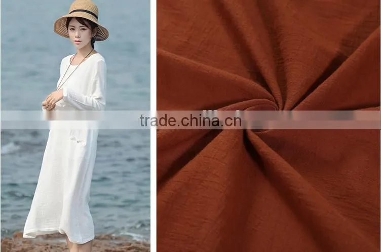 100% linen fabric for garment linen fabric For Household Textiles
