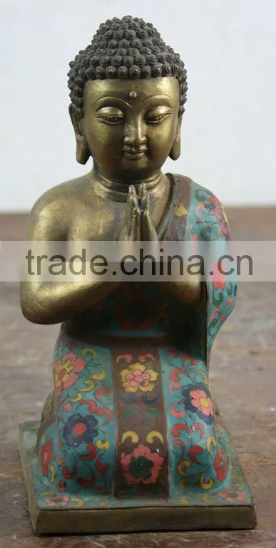 chinese copper buddha