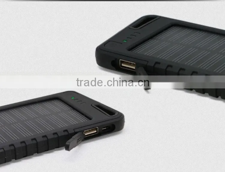 4000mah rohs Solar Power Bank charger for samsung galaxy s3