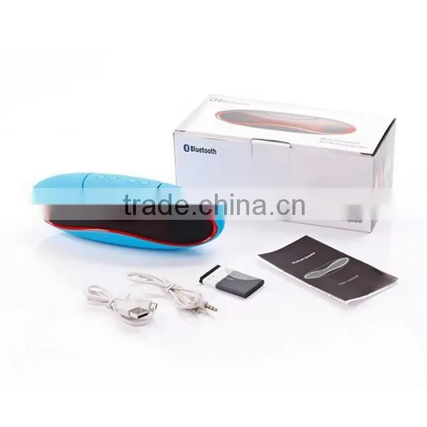 Dual football portable wireless mini bluetooth speaker