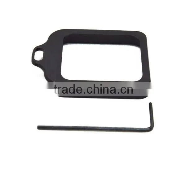 CNC Alluminum Alloy Lens Strap Ring for Gopro Hero 3+, with tool GP97
