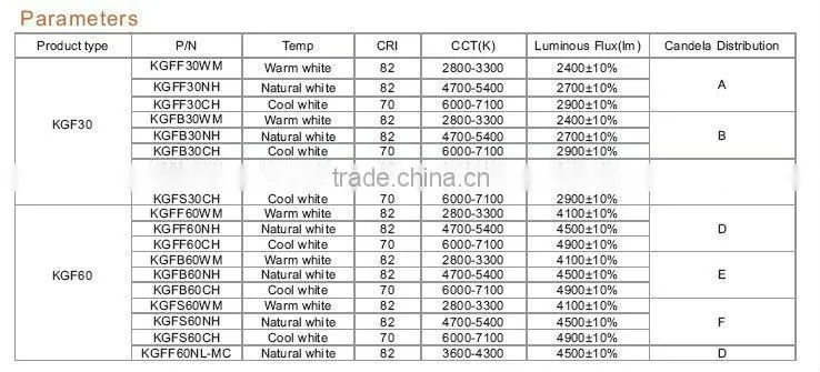 High Brightness 30W LED Excellent Efficacy Outdoor And Indoor Floodlight