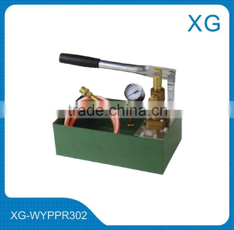 plastic pipe hydrostatic test pump/Manual water pressure test pump