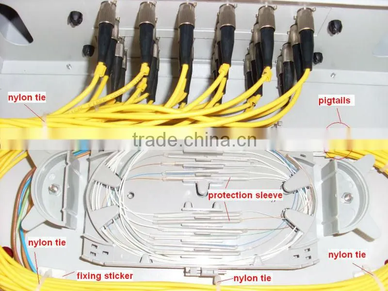 96 core ( indoor wall mount ) Fiber optic distribution frame With Top material; Quality