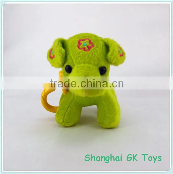 Plush Mini Puppy Keychain