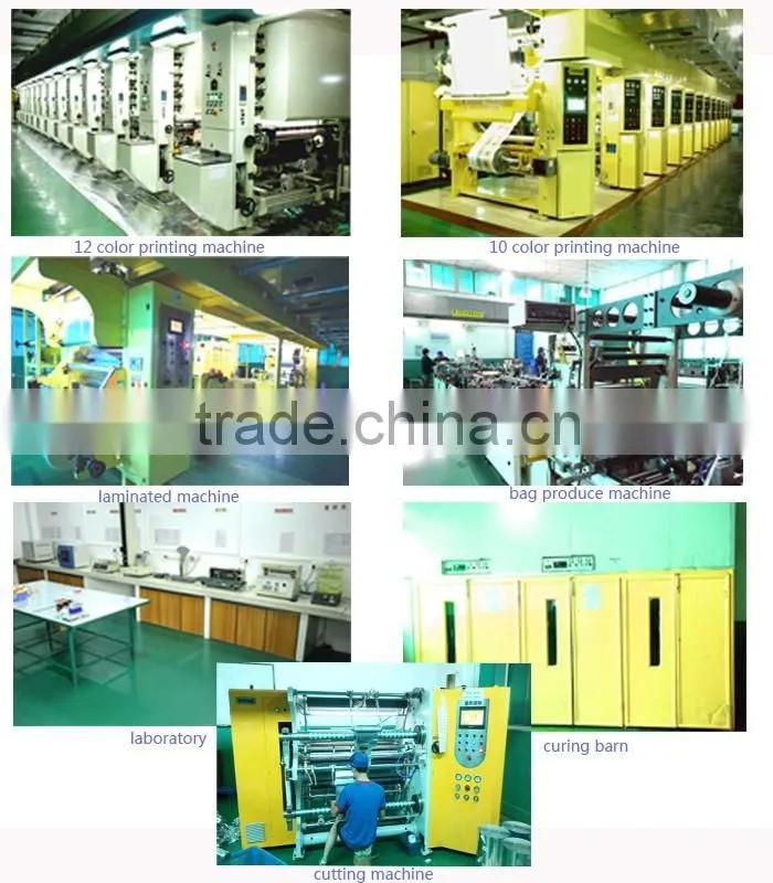 laminated heat seal snack bar packaging bag,plastic bag for food