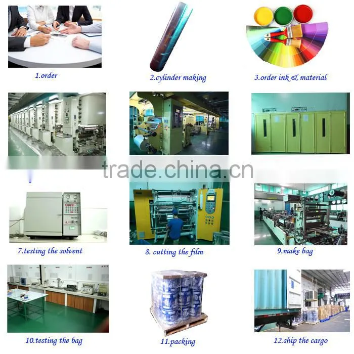 laminated heat seal snack bar packaging bag,plastic bag for food