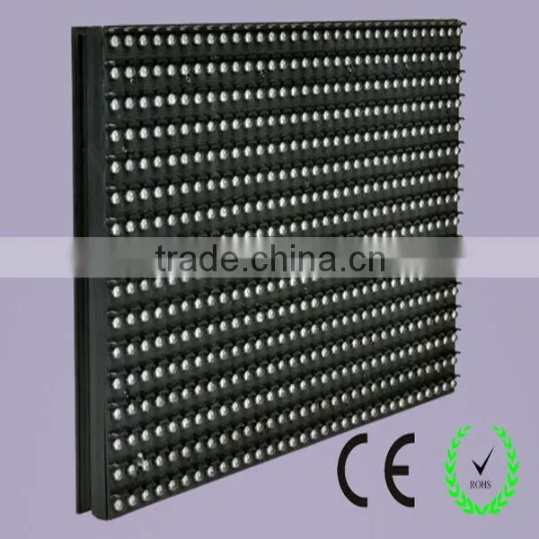 single color red led display module P10 dip led pixel lighting