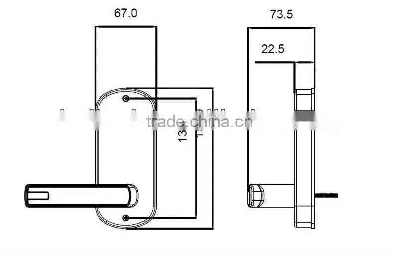 LSD8015 Digital Door Lock For House