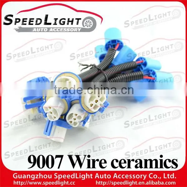 Best 9007 Wire Ceramic Lamp Socket HID Adapter