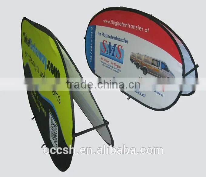 A Frame Flag Horizontal Pop Out Banner