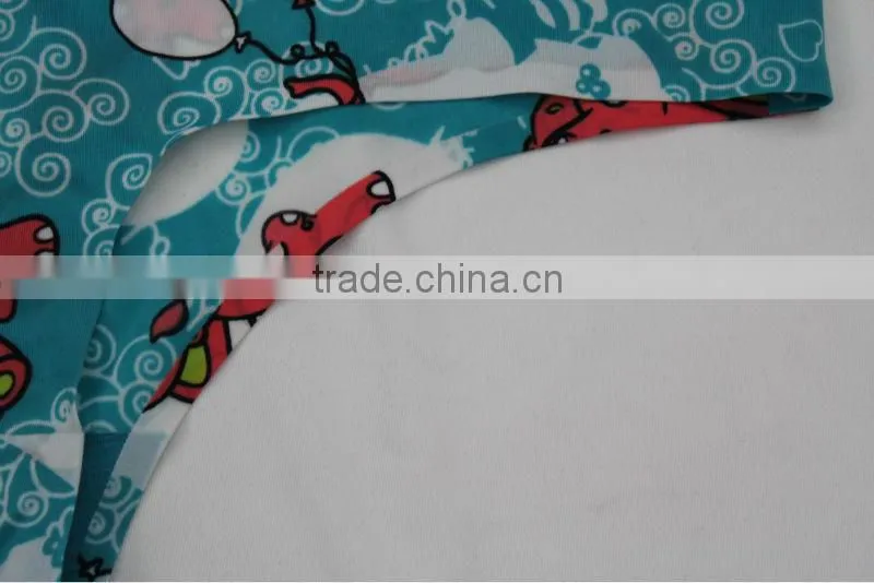 2014 Latest Design Cartoon Print Seamless Hot Girls G strings