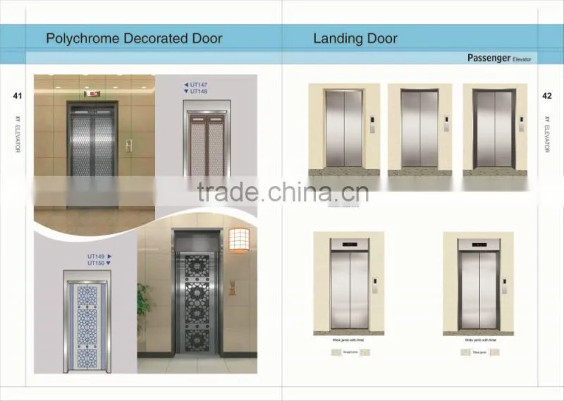 Xinyuan Elevator/Lift/Cabin Door Panels