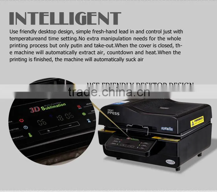 3d sublimation vacuum Plate printing machine ST-3042