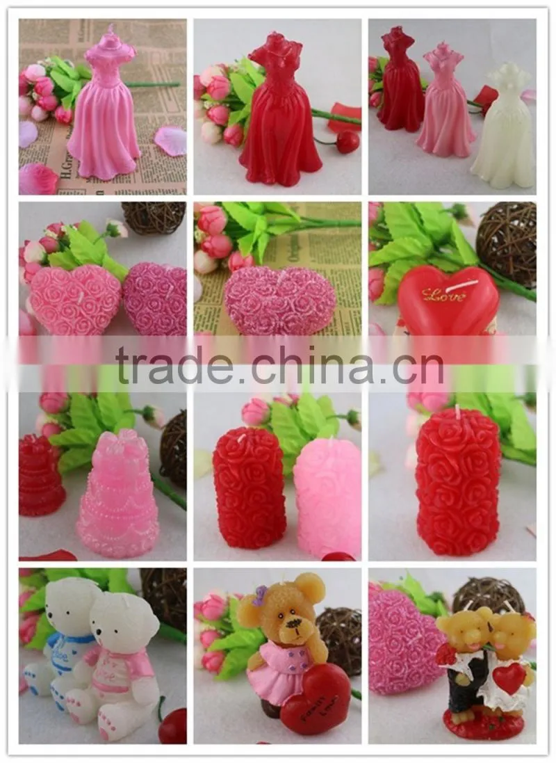 romantic bride dresses wedding candle wholesale