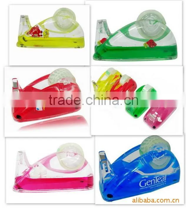 Spot hot acrylic crystal tape holder adhesive tape dispenser crafts adhesive tape machine oil into all kinds of animals