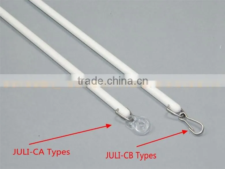3/8"(9.5mm) heavy duty fiberglass baton, curtain pull, drapery rod
