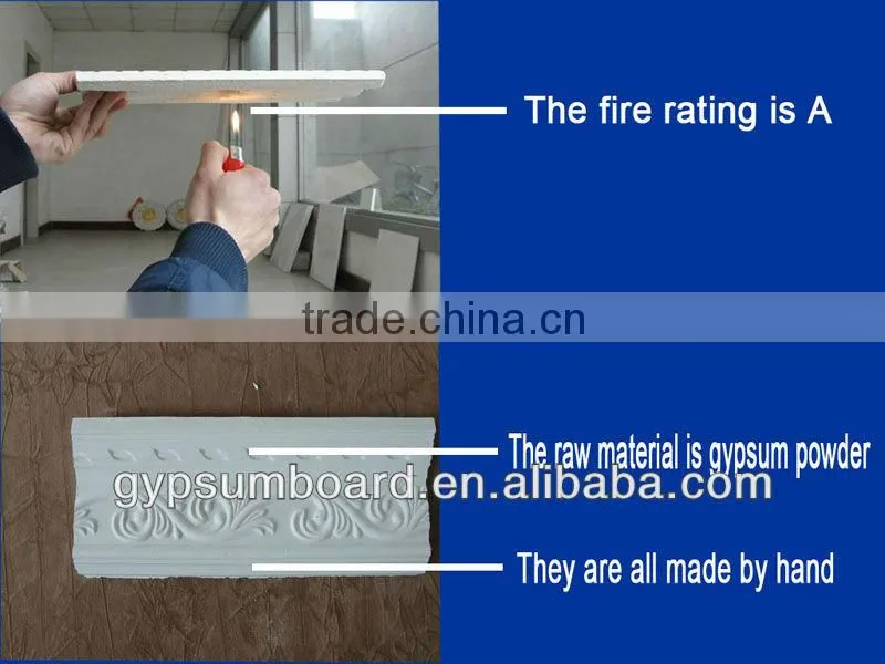 hot sell modern good gypsum plaster ceiling angle with good market