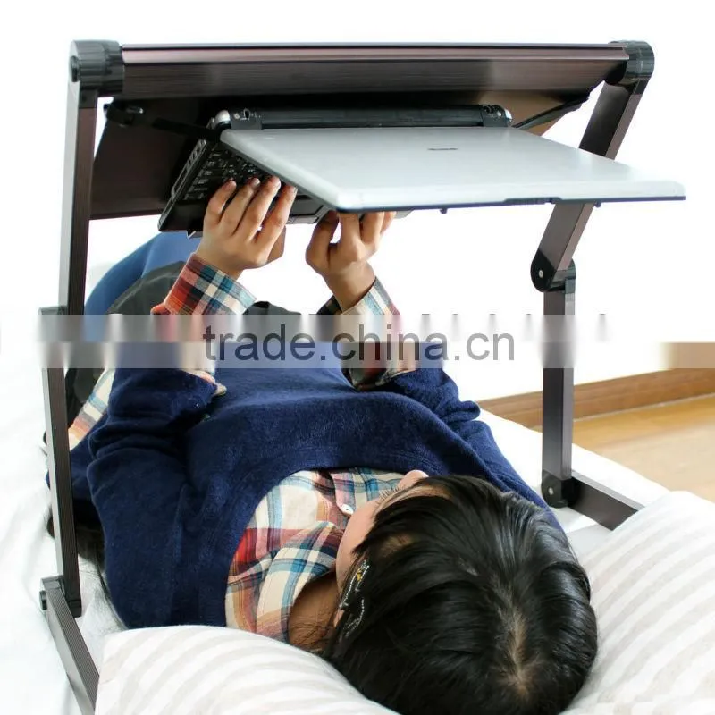 Folding portable computer desk laptop stand, Aluminum best selling laptop stand