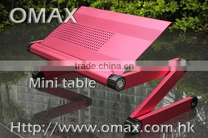 OMAX Foshan office furniture wholesale adjustable wooden computer laptop desk stand