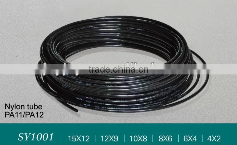 PA12 black nylon tube
