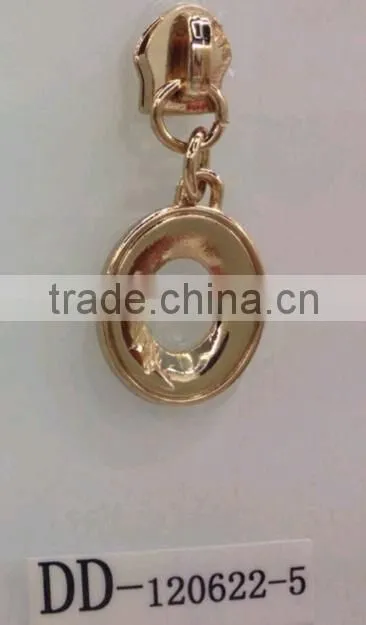 gold nylon slider for purse