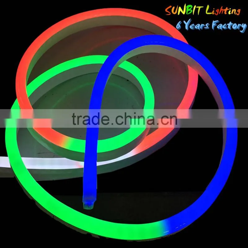 RGB Color Jump Pixel Chasing 24V Led Neon Flex For Outdoor Decoration
