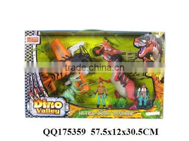 Funny dinosaur play set