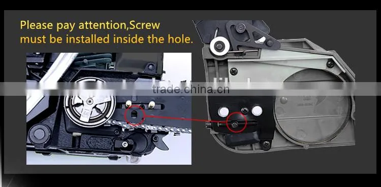 58CC hot sell chain saw ,with light chainsaw