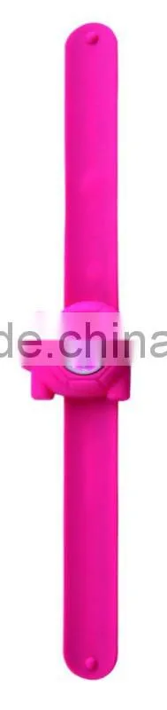 Chinese factory quartz Cute animal tortoise slap wrist watch