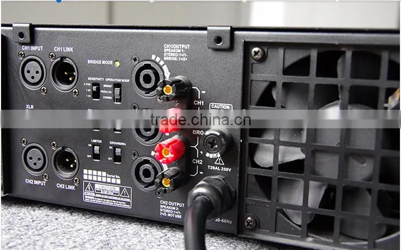 4 ohm audio power amplifier sound standard
