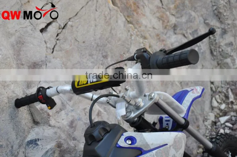 QWMOTO Cheap 50CC dirt bike, bule 50cc dirt bike for sale