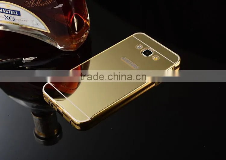 High Quality Metal Aluminium Mirror Back Cover Case For Iphone 7,Wholesale Mobile Phone Mirror Case For Iphone 7 Plus