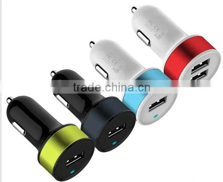 Car USB Charger For Hyundai I20 5V 2.1A Dual USB Car Charger With LED Chian Supplier