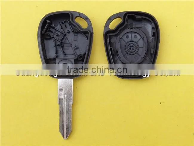 Cheap spare key 1 button remote car key for Renault car
