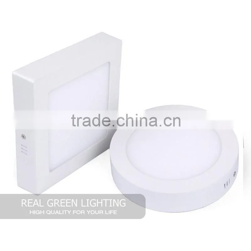 Square LED Surface Mounted Panel Light 6w SMD2835 High Luminous