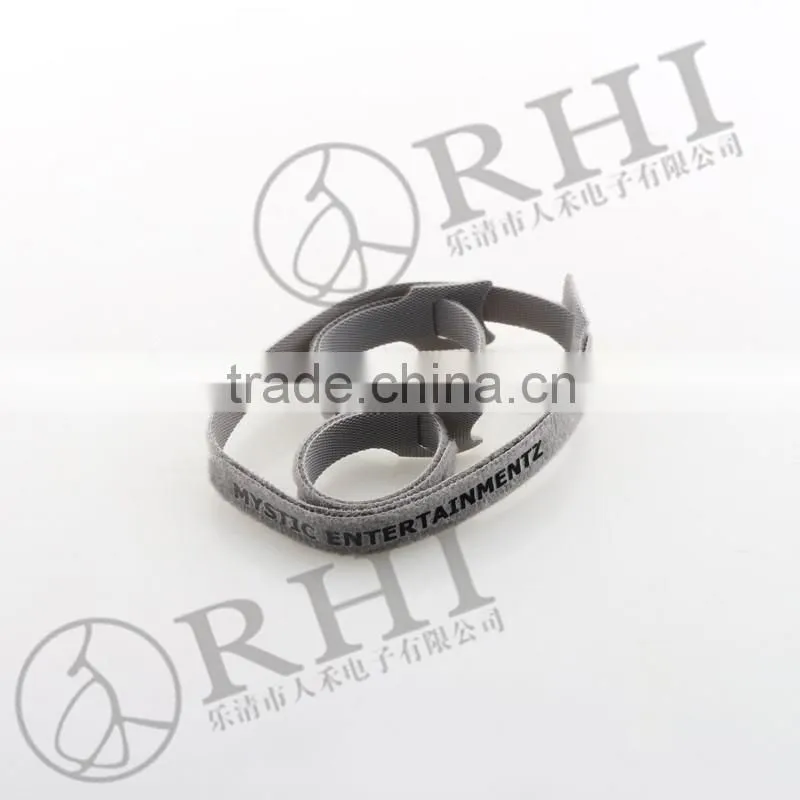 Black,grey.white magic tape,nylon magic cable ties