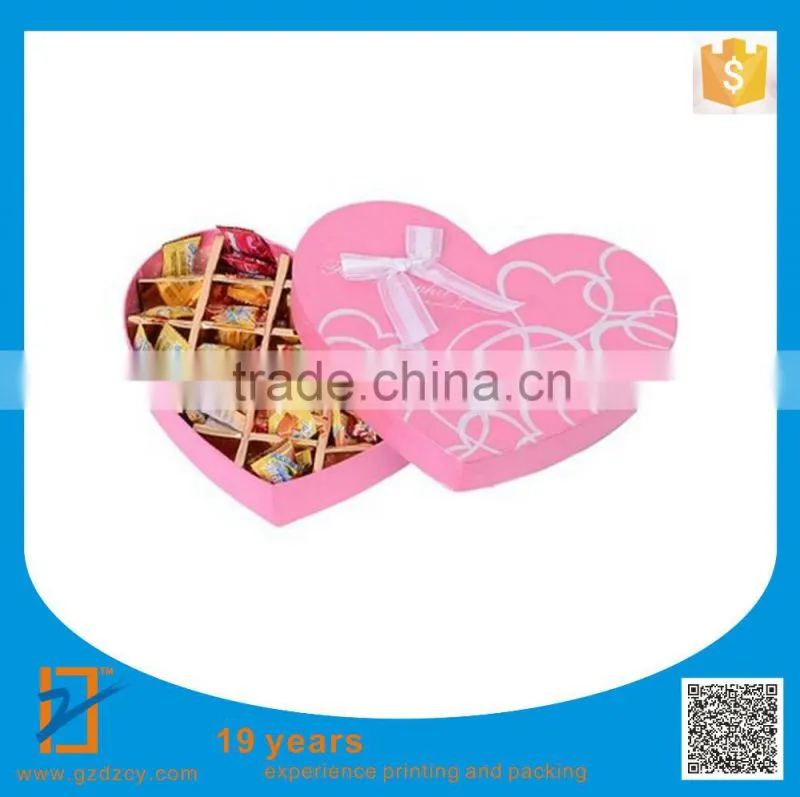 5pcs Mixed colors Small Size 14*15*4cm Valentine Heart Chocolate Box Candy Box Gift Box Packaging Carton Box, Free Shipping