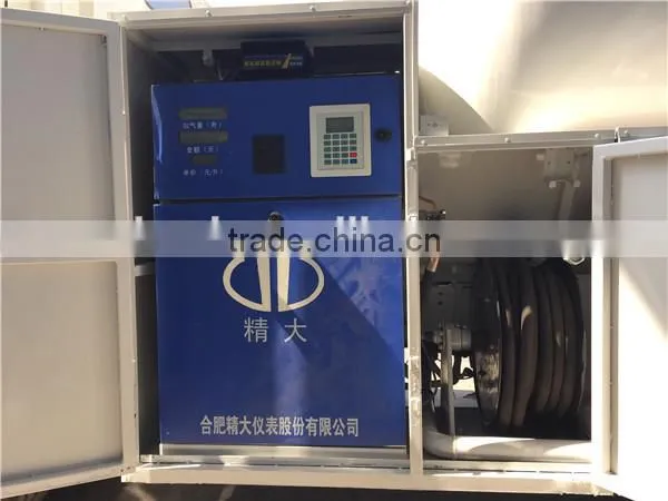 6*4 HOWO lpg delivery truck mobile lpg gas refueling trucks