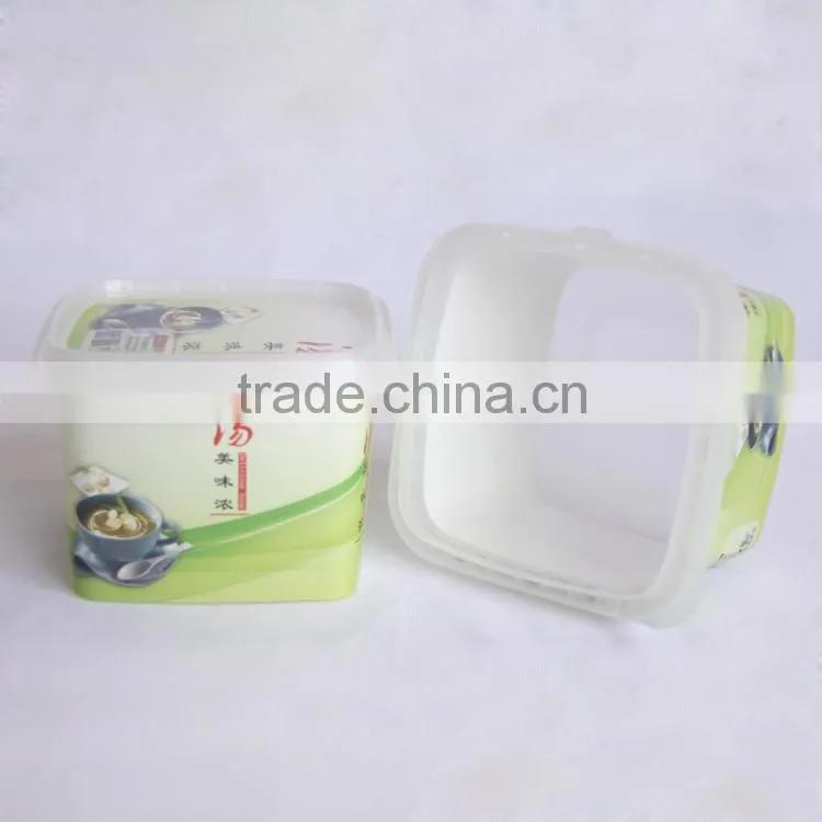 Plastic PP box candy chocolate biscuits box ice cream container soup box food plastic container