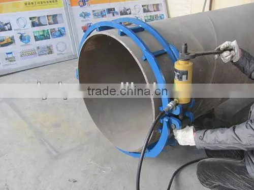 Hydraulic pipeline tacking clamp