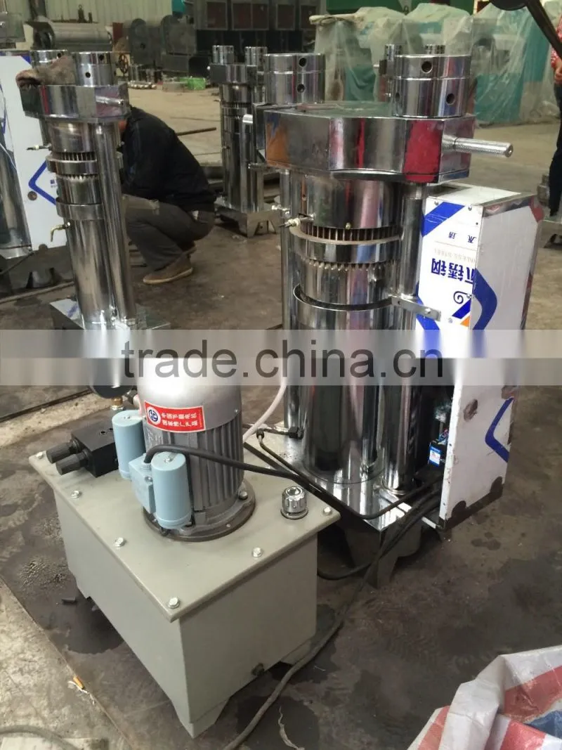 High oil-pressing ratio Hydraulic almond oil extraction machine for sale