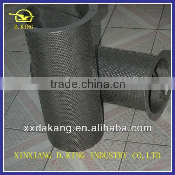 portable removable wire mesh filter basket for chemical industry