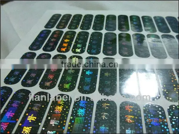 Anti-fake printing label with fast delivery