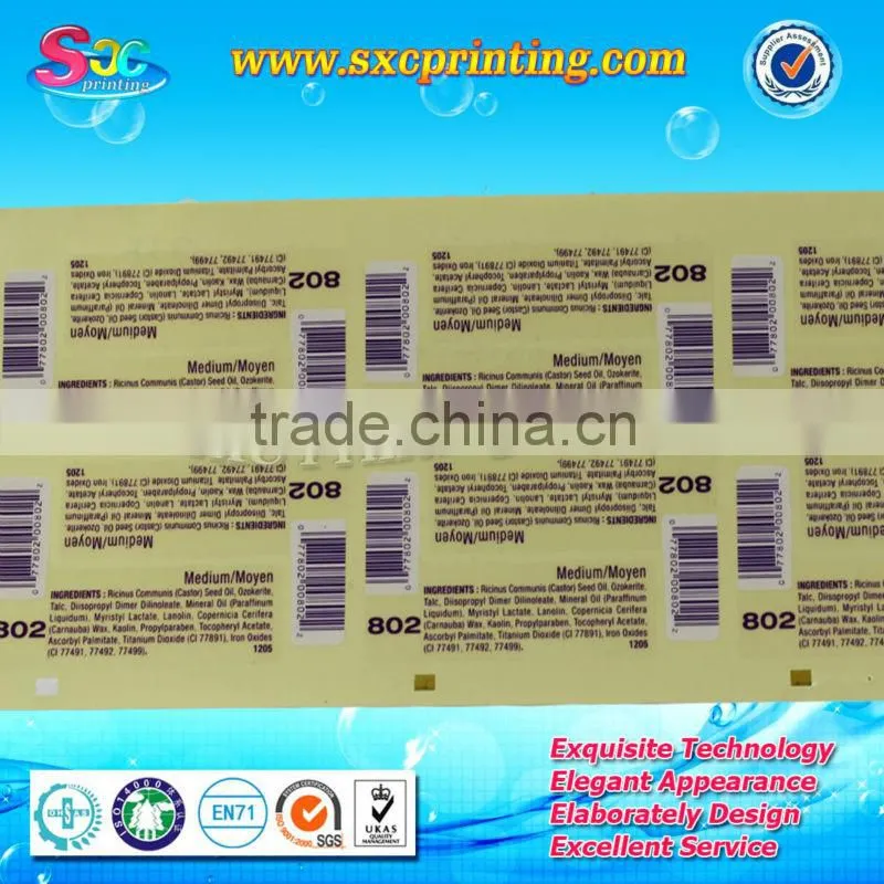 Wholesale custom silk screen printing sticker
